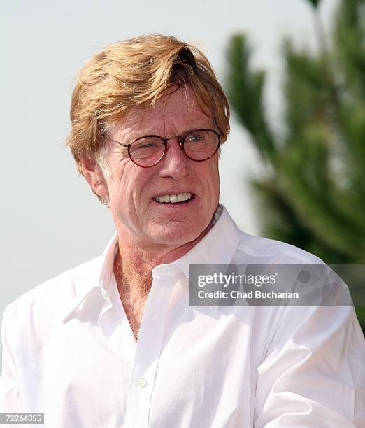 Robert Redford Speaks Out On Public Health And Prop 87 Photos and