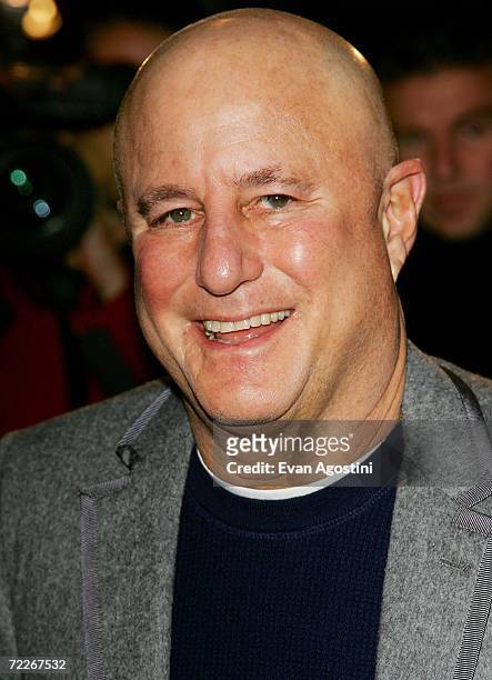 Businessman Ron Perelman arrives to celebrate Marchesa's second anniversary at Bergdorf Goodman October 25, 2006 in New York City.