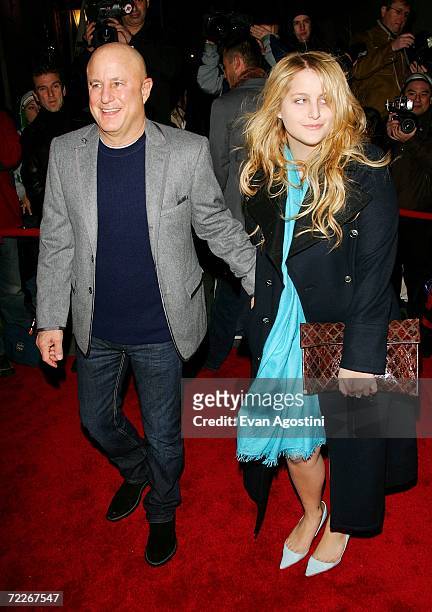 Businessman Ron Perelman and daughter Samantha Perelman arrive to celebrate Marchesa's second anniversary at Bergdorf Goodman October 25, 2006 in New...