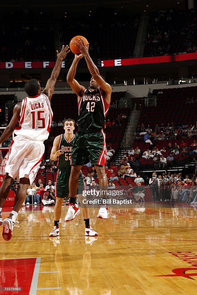 Milwaukee Bucks v Houston Rockets