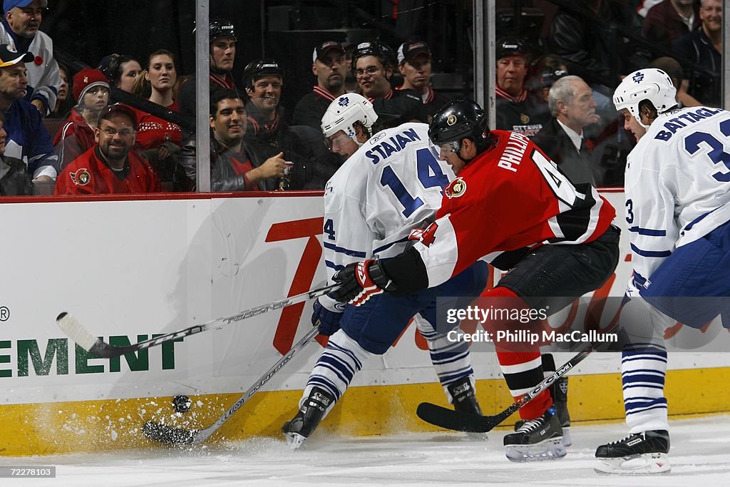 Toronto Maple Leafs v Ottawa Senators