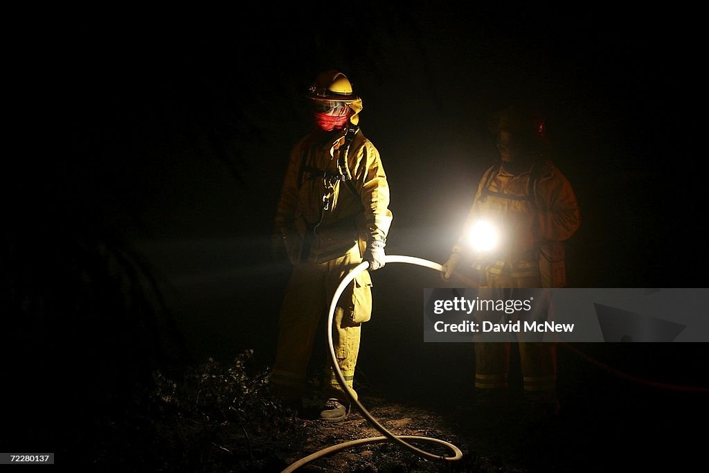 Deadly Wildfire Rages In Desert Near Palm Springs
