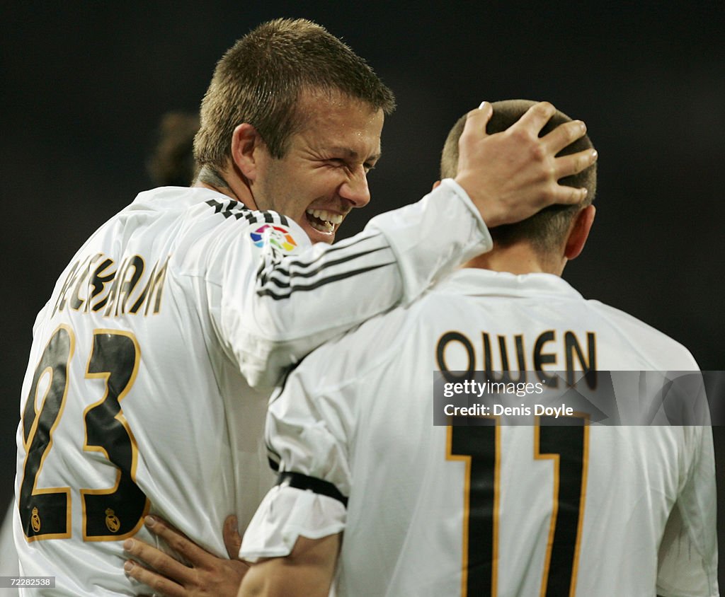 Real Madrid v Zaragoza