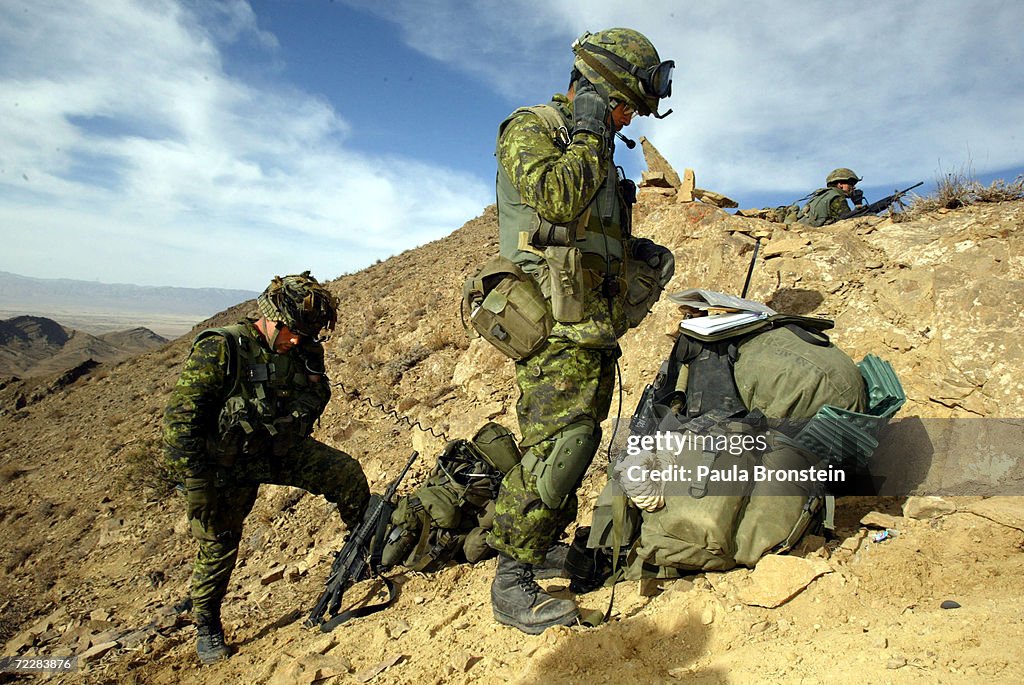 U.S.-Led Coalition Forces in Eastern Afghanistan