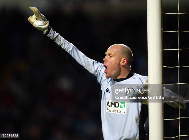 Brad Friedel of Blackburn Rovers during the FA Barclaycard Premiership match between Aston Villa and Blackburn Rovers held on February 2, 2003 at...