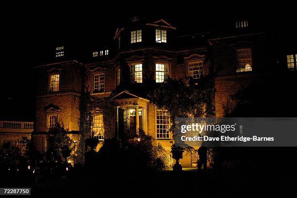 Light shines from Hampton Court House where the First Annual Bloodlust Ball presented by The Button Club was held October 27, 2006 in Hampton Court,...