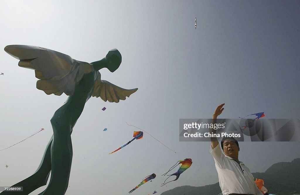 Dameisha International Kite Festival Held In Shenzhen