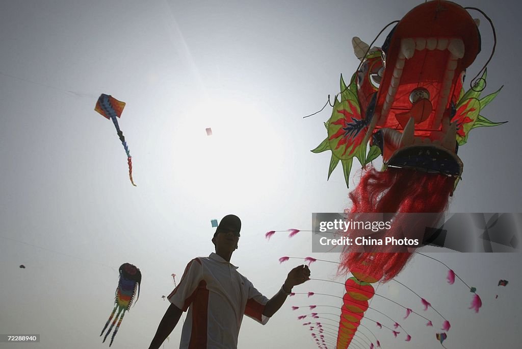 Dameisha International Kite Festival Held In Shenzhen