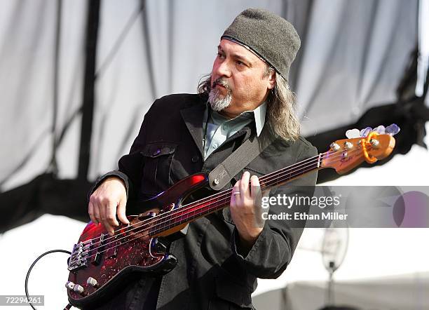 Bill Laswell performs with the band Praxis at the Vegoose music festival at Sam Boyd Stadium's Star Nursery Field October 28, 2006 in Las Vegas,...