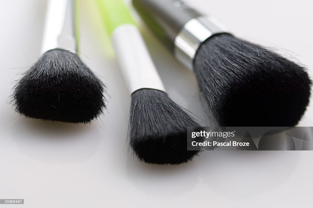 Make-up brushes, close-up