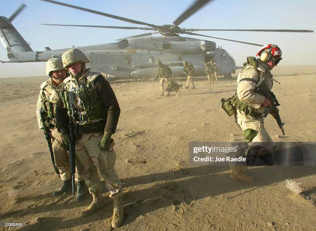 Marine Forward Arming Refueling Point in Eastern Afghanistan.