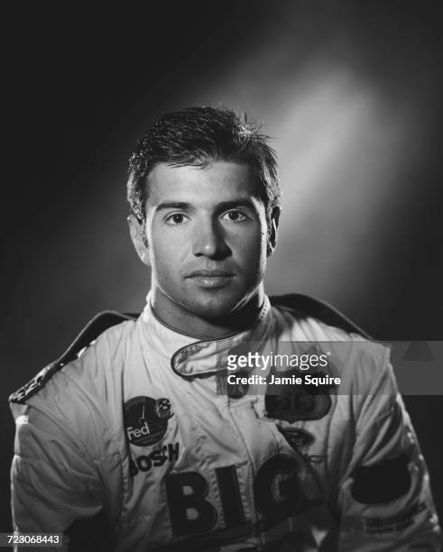 Portrait of Christian Fittipaldi of Brazil, driver of the Newman/Haas Racing Lola B2K/00 Ford-Cosworth XF during testing for the Championship Auto...
