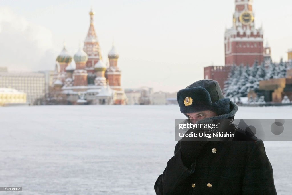 Temperatures Plunge In Moscow