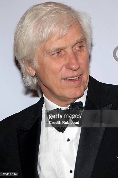 Photographer Douglas Kirkland arrives for the 4th Annual Lucie Awards at the American Airlines Theatre October 30, 2006 in New York City.