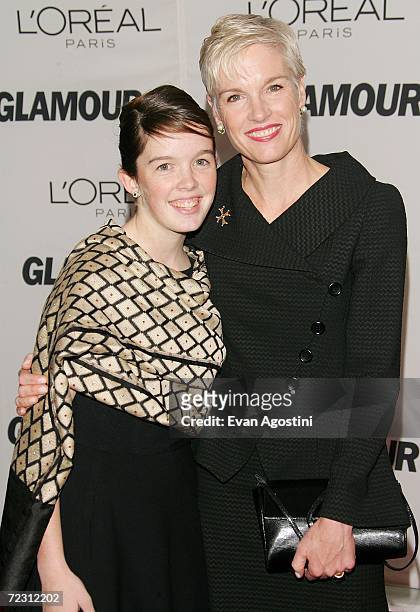 Cecile Richards and daughter Hannah attend Glamour Magazine's "Glamour Women Of The Year Awards 2006" at Carnegie Hall, October 30, 2006 in New York...
