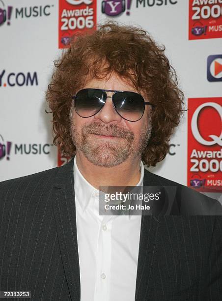Jeff Lynne from ELO arrives at the Q Awards 2006 held at the Grosvenor House Hotel on October 30, 2006 in London, England.