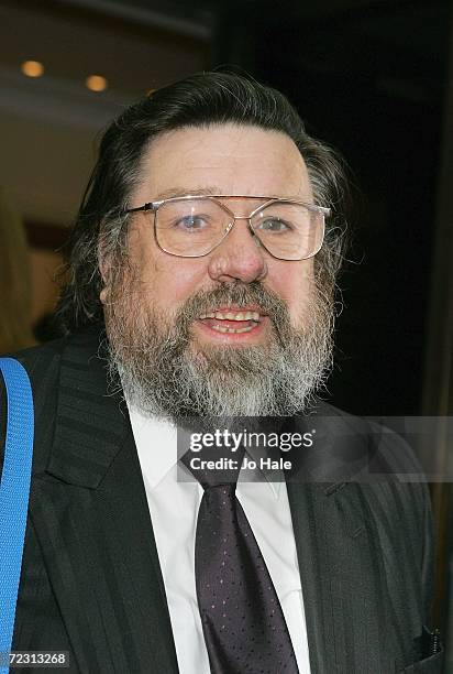 Actor Ricky Tomlinson arrives at the Q Awards 2006 held at the Grosvenor House Hotel on October 30, 2006 in London, England.