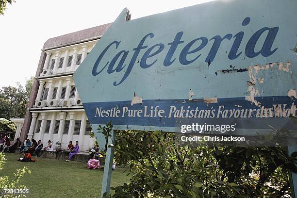 General view is seen of Fatima Jinnah Womens University of the third day of the Royal Tour of Pakistan on October 31, 2006 in Islamabad, Pakistan....