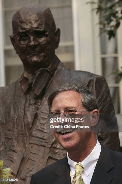 German Rabe China 13 Opening Ceremony For Renovated Residence Of John Rabe Stock Photos ...