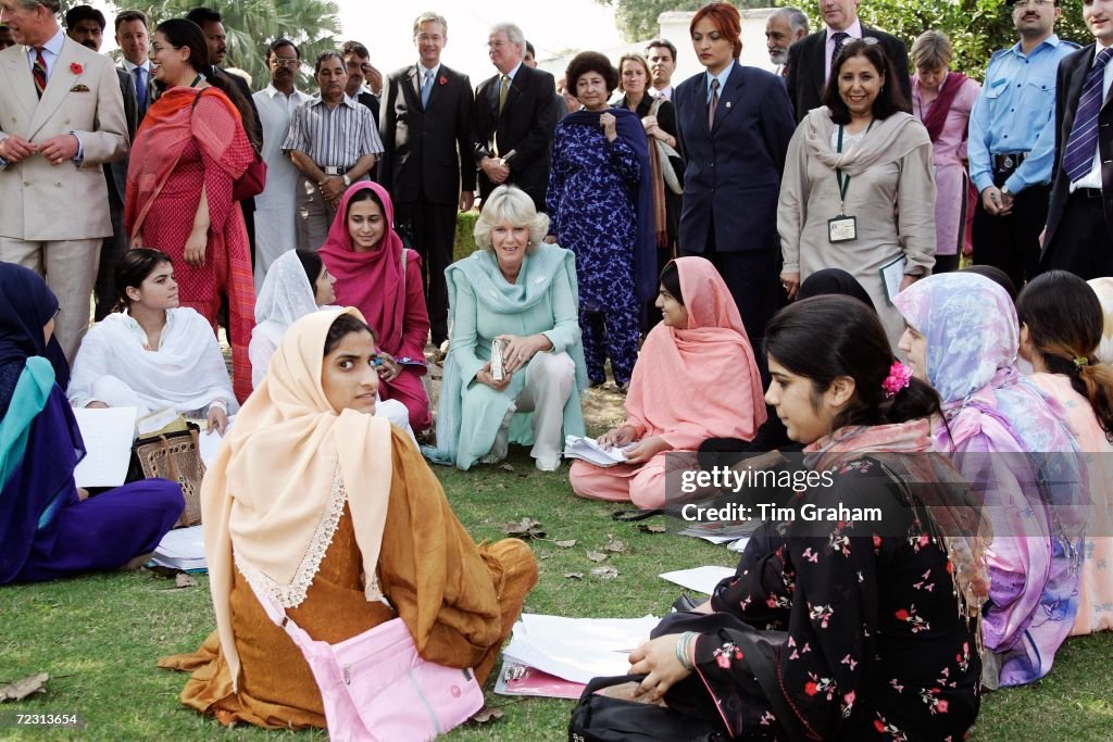 Duchess of Cornwall Visits Fatima Jinnah University