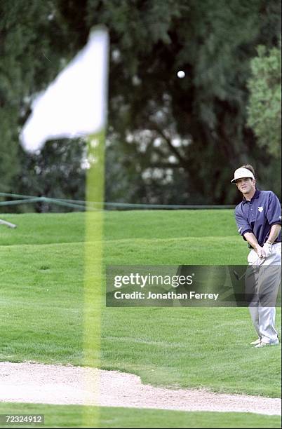Brian Henninger in action during the Las Vegas Invitational at the Desert Inn Golf Club in Las Vegas, Nevada.