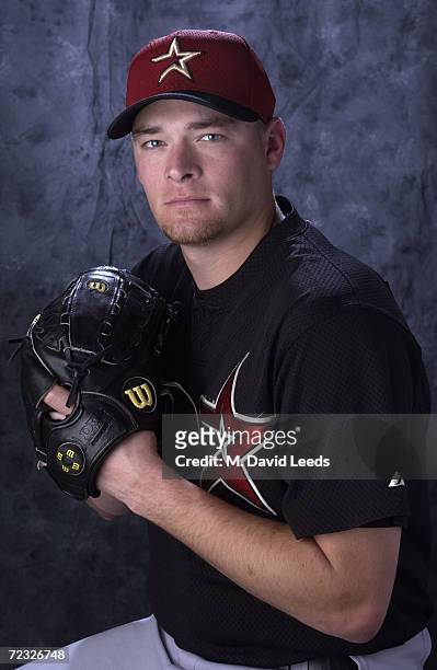 Portrait of RHP Wade Miller during the Houston Astros media day at Osceola County Stardium in Kissimmee, FloridaDIGITAL IMAGE Photographer: M. David...