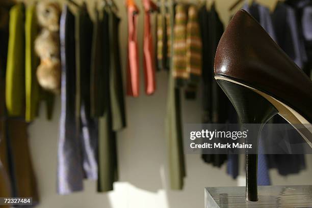 An interior image of the new Michael Kors store on Rodeo Drive is shown August 4, 2004 in Beverly Hills, California.