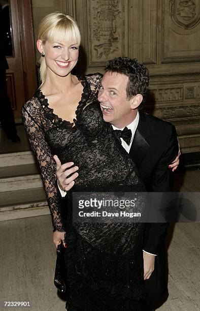 Presenter Matthew Wright and his guest presenter Korin Nolan arrive at the National Television Awards 2006 at the Royal Albert Hall October 31, 2006...
