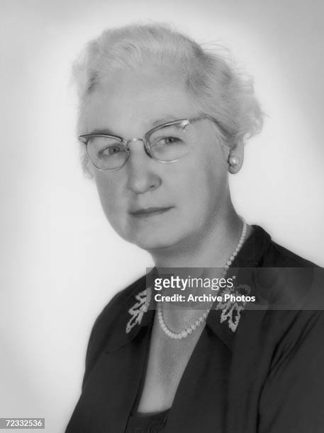 American doctor Virginia Apgar , newly-appointed head of the Division of Congenital Malformations of the National Foundation for Infantile Paralysis...