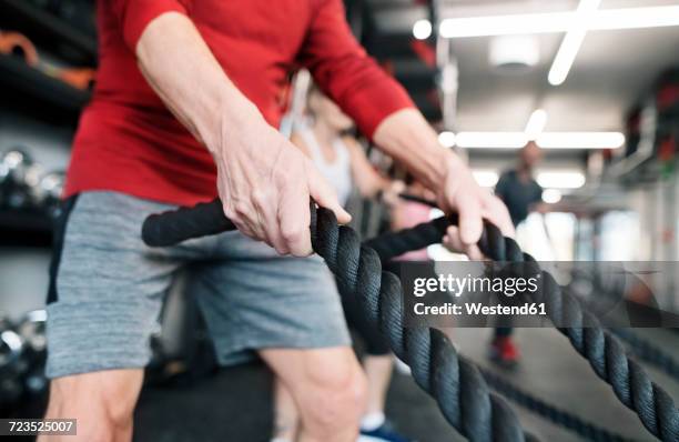 Old Gym Ropes Battle Ropes Senior Photos and Premium High Res Pictures - Getty Images