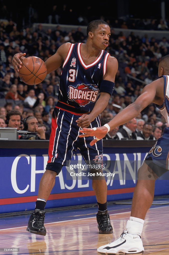 Francis Houston Rockets Guard Steve Francis of the Houston Rockets dribbles the ball during ...