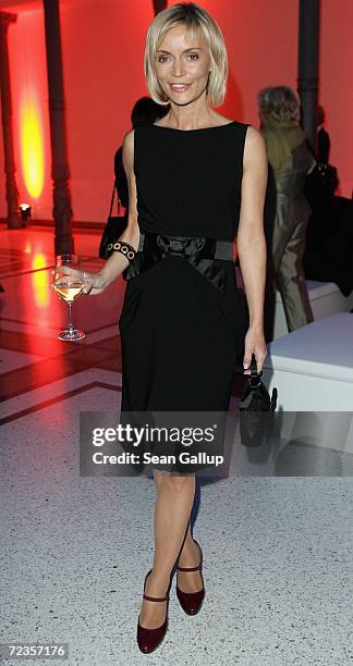 Television hostess Christiane Gerboth attends the Publishers' Night 2006 November 2, 2006 in Berlin, Germany.