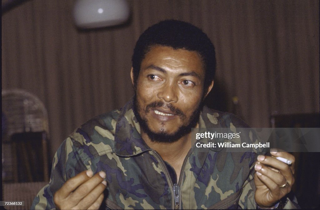 Pres of Ghana JJ Rawlings