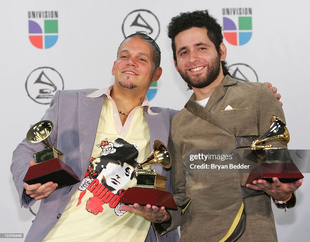 7th Annual Latin GRAMMY Awards - Press Room