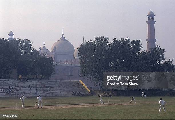 General view of Lahore during the England tour to Pakistan match between England and PCB Board XI at the Lawrence Garden in Lahore, Pakistan. \...