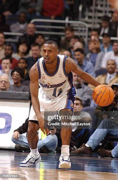 Chris Whitney of the Washington Wizards during the game against the Detroit Pistons at the MCI Center in Washington, D.C. The Pistons won 89-86....