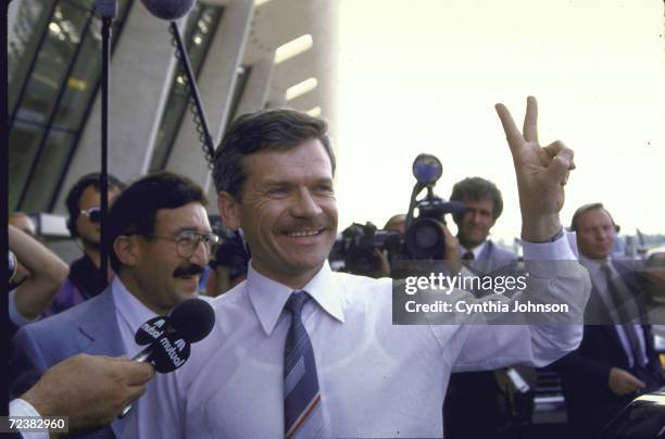 Alleged Soviet spy Gennadi Zakharov before being expelled.