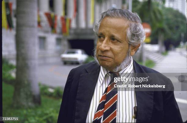 Member of Parliament J. B. Jeyaretnam.