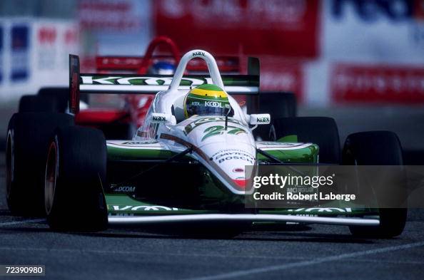 Johnny Ip Racing Jonny Kane races during the Indy Lights race at the Toyota Grand Prix ...