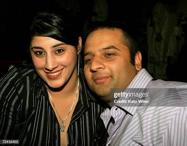 Neha Sharma and Vi Hickery at the after party for "The Journey" during AFI FEST 2006 presented by Audi held at the Audi Pavillion at Arclight...