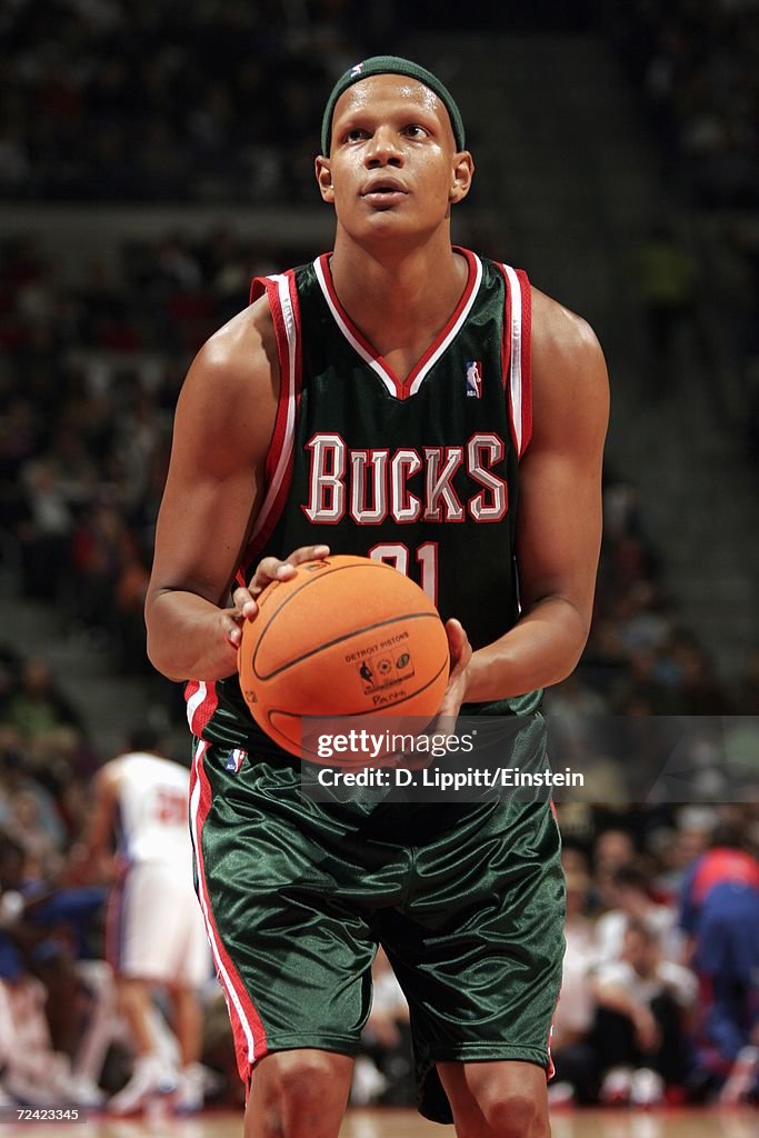 Milwaukee Bucks v Detroit Pistons