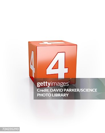 Red cube, 4 Red cube, 4