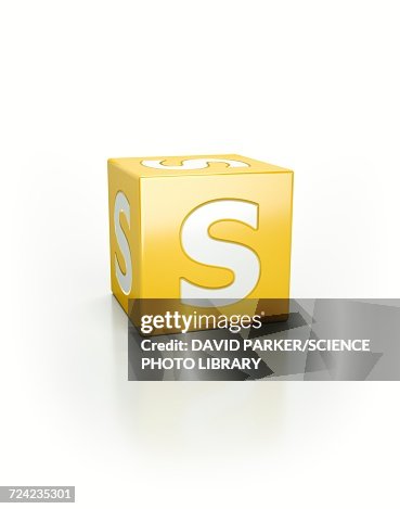 Yellow cube, S Yellow cube, S