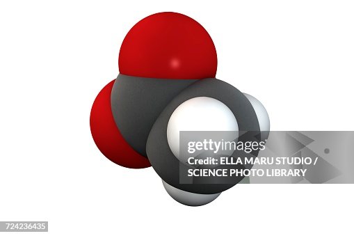 Acetic acid molecule Acetic acid molecule