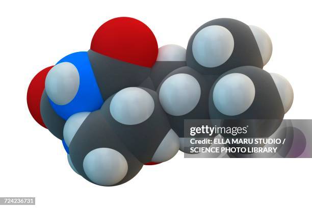 amobarbital drug molecule - nitrogen stock illustrations