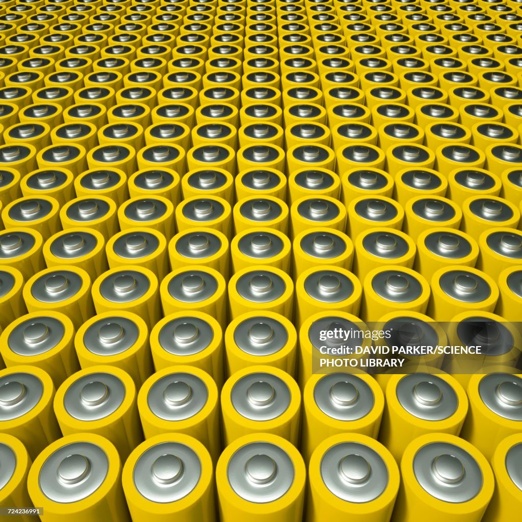 Battery or supercapacitor array