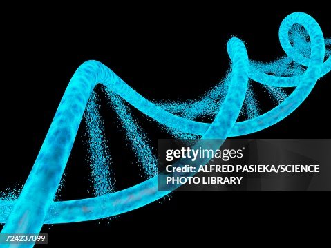 DNA dissolving, artwork DNA dissolving, artwork