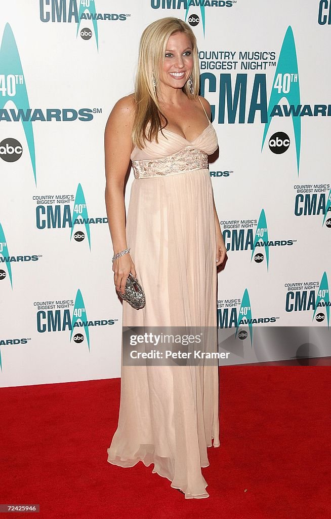 The 40th Annual CMA Awards - Arrivals