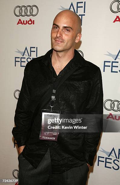 Director/Screenwriter/Producer/Director of Photography Michael Medaglia of the short "The Ratsnitch Angel" arrives at the screening of Shorts Program...