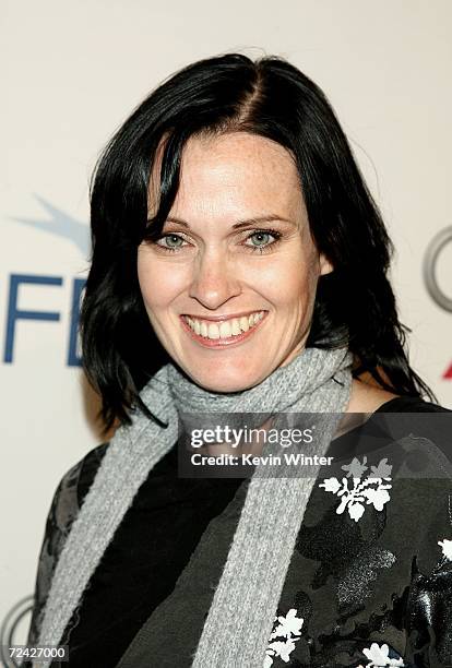Actress Ann Devaney arrives at the screening of Shorts Program 1 during the AFI FEST 2006 presented by Audi held at The LOFT at Arclight Cinemas on...
